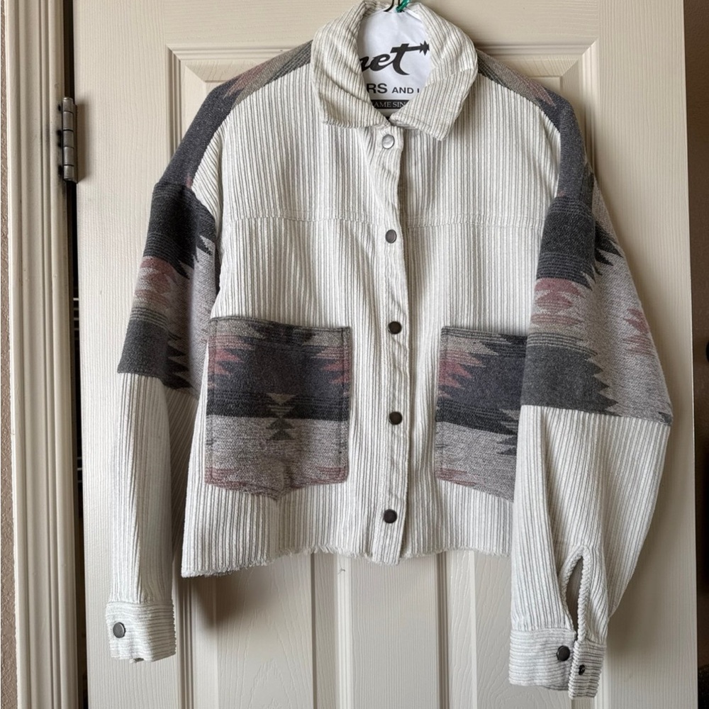 Women's Patterned Jacket - image 1